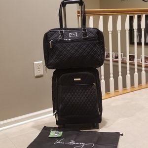 Vera Bradley Suitcase Luggage Carry On & Work Tote